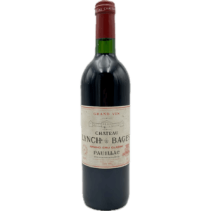 Chateau Lynch-Bages – (Étiquette légèrement abimée) 1995