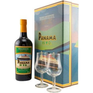 Transcontinental Rum Line – Panama 15 ans Coffret 2 verres